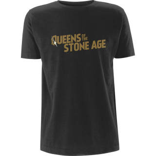 Tričko Queens Of The Stone Age - Metallic Text Logo