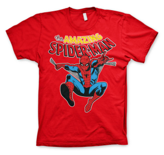 Tričko Spider-Man - The Amazing Spiderman (Červené)
