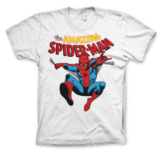 Tričko Spider-Man - The Amazing Spiderman (Biele)