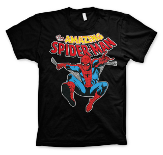 Tričko Spider-Man - The Amazing Spiderman (Čierne)