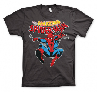 Tričko Spider-Man - The Amazing Spiderman (Šedé)