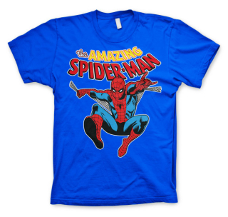 Tričko Spider-Man - The Amazing Spiderman (Modré)