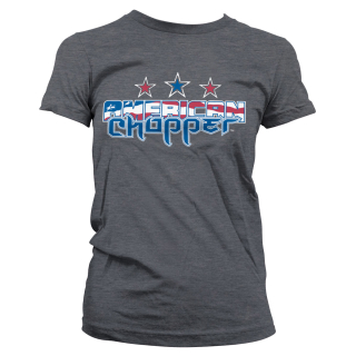 Dámske tričko American Chopper - Flag Logo