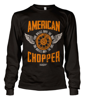 Tričko dlhé rukávy American Chopper - Two Wheels