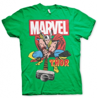 Tričko Thor - The Mighty Thor (Zelené)
