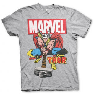 Tričko Thor - The Mighty Thor (Sivé)