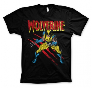 Tričko Marvel Comics - Wolverine Scratches