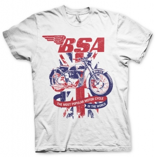 Tričko B.S.A. Motor Cycles - Union Jack