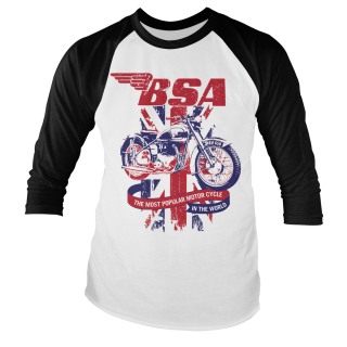 Tričko dlhé rukávy B.S.A. - Union Jack