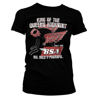 Dámske tričko B.S.A. - King Of The Queens Highway
