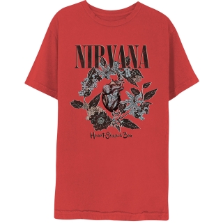 Tričko Nirvana - Heart-Shaped Box