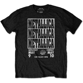 ECO tričko Metallica - Cow Palace