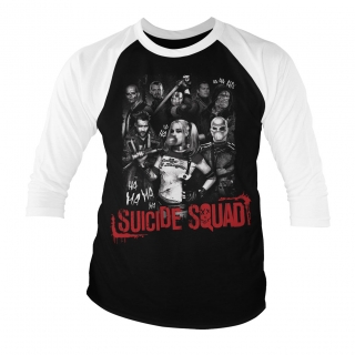 Tričko 3/4 rukáv The Suicide Squad