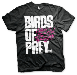 Tričko Birds Of Prey - Logo (Čierne)