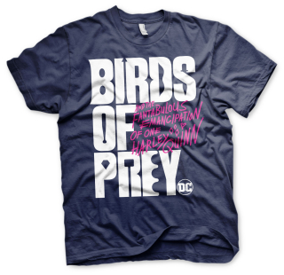 Tričko Birds Of Prey - Logo (Modré)