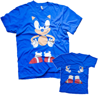 Tričko Sonic The Hedgehog - Front & Back