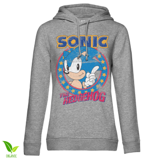 Dámska organic mikina Sonic The Hedgehog