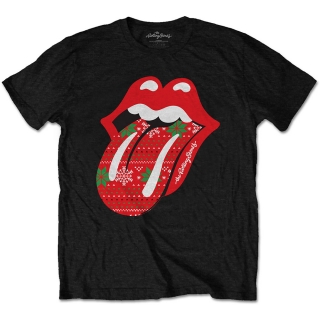 Tričko The Rolling Stones - Christmas Tongue