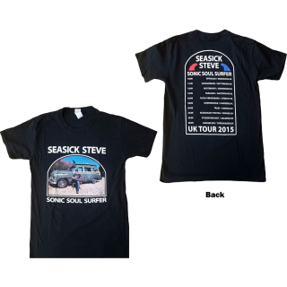 Tričko Seasick Steve - Full Colour Sonic Soul Surfer (Back Print)