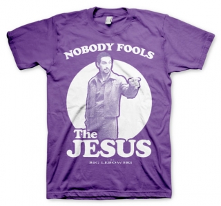 Tričko The Big Lebowski - Nobody Fools The Jesus