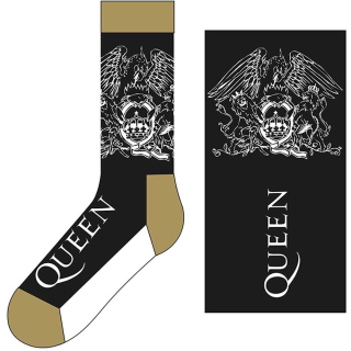 Ponožky Queen - Crest & Logo