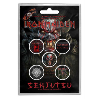 Set odznakov Iron Maiden - Senjutsu