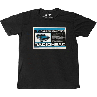Organic tričko Radiohead - Carbon Patch
