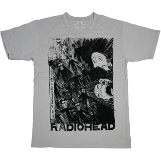 Organic tričko Radiohead - Scribble
