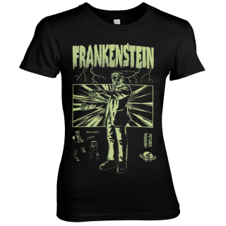 Dámske tričko Frankenstein Retro