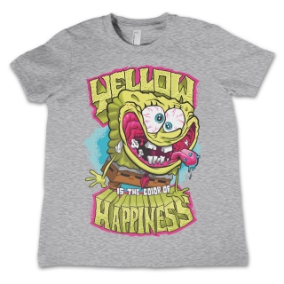 Detské tričko SpongeBob - Yellow Is The Color Of Happiness