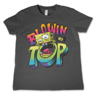 Detské tričko SpongeBob - Blowin My Top