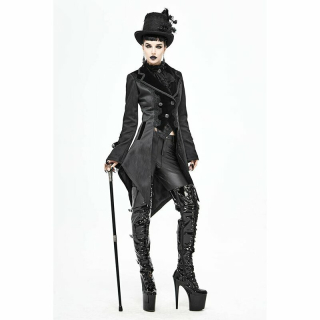 Devil Fashion kabát - Ringmistress Dark