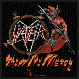 Malá nášivka Slayer - Show No Mercy