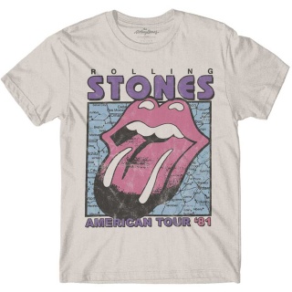 Tričko The Rolling Stones - American Tour Map