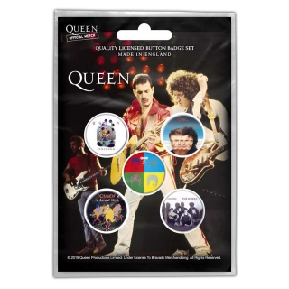 Set odznakov - Queen - Later Albums