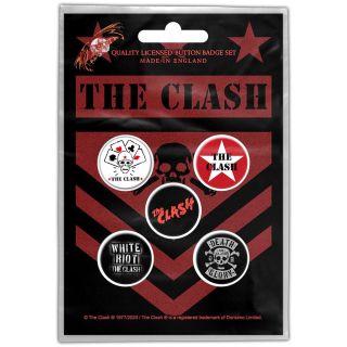Set odznakov The Clash - London Calling
