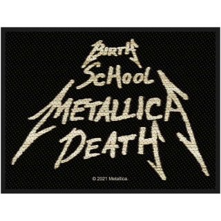 Malá nášivka Metallica - Birth, School, Metallica, Death