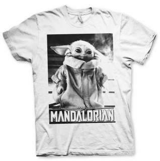 Tričko The Mandalorian Baby Yoda Photo