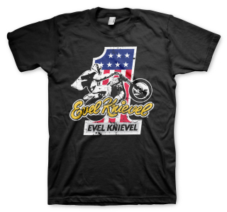 Tričko Evel Knievel - No. 1