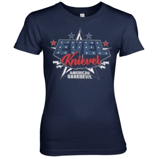Dámske tričko Evel Knievel - American Daredevil