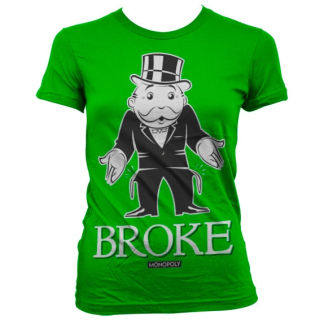 Dámske tričko Monopoly - Broke