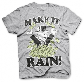 Tričko Monopoly - Make It Rain