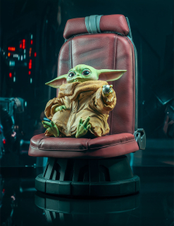 Zberateľská figúrka Star Wars The Mandalorian Yoda The Child in Chair