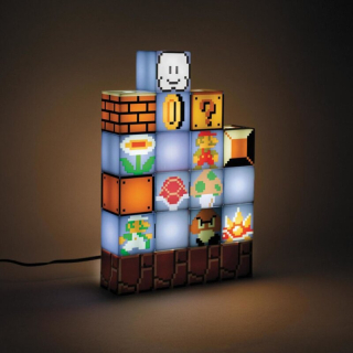 Led lampa - Super Mario - Build A Level Light