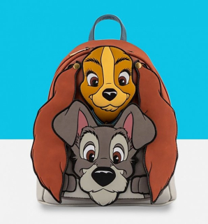 Mini batoh Loungefly - Disney - The Lady and the Tramp