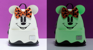 Mini batoh Loungefly - Disney - Minnie Mouse - Ghost