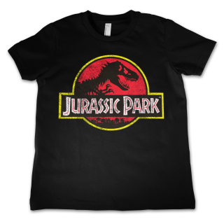 Detské tričko Jurassic Park - Distressed Logo