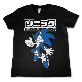 Detské tričko Sonic The Hedgehog - Japanese Logo