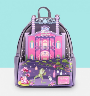 Mini batoh Loungefly - Disney - Princess and the Frog - Tiana´s palace