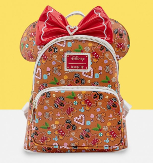 Mini batoh s čelenkou Loungefly - Disney - Minnie Mouse - Gingerbread